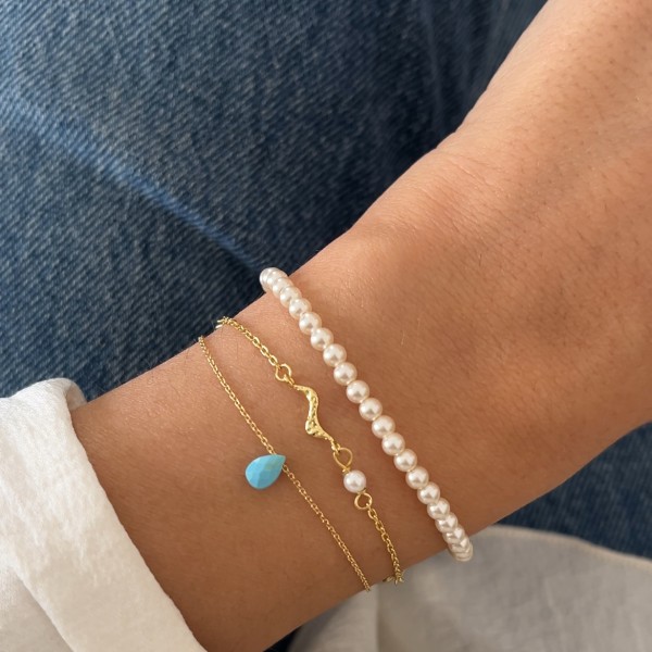 Harmonia Bracelet gold-plated