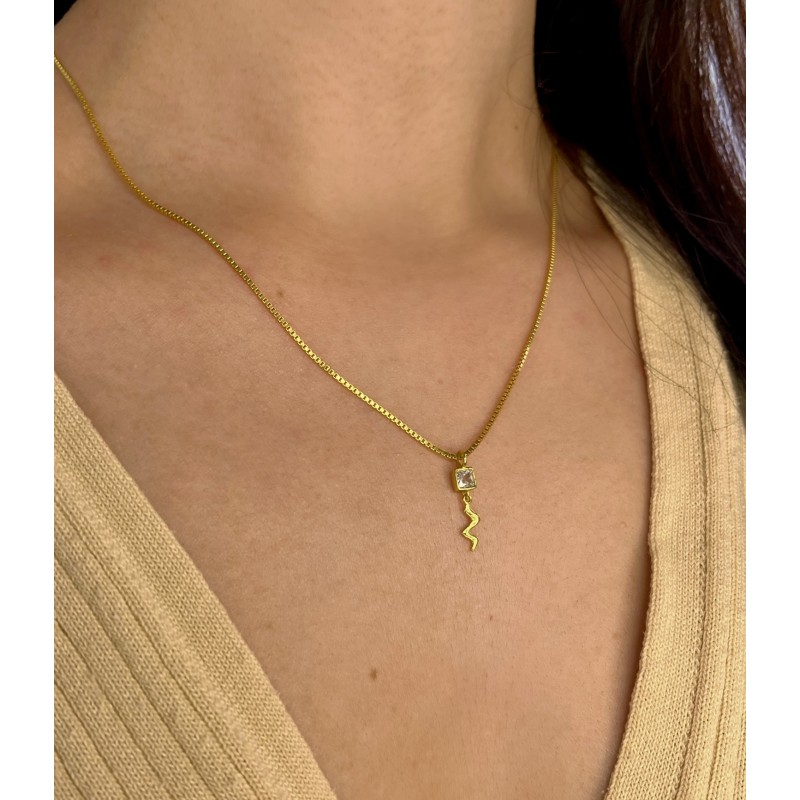 Izel Necklace Gold Plated Izel Necklace Gold Plated