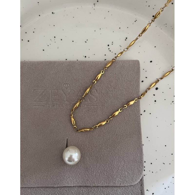 Liya Νecklace gold-plated