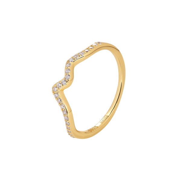 Leya Ring Gold Plated
