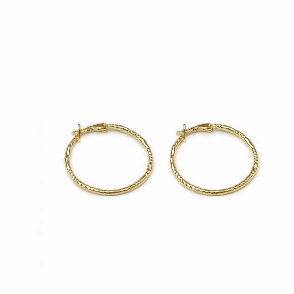 Nia earrings gold plated