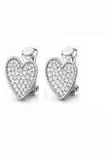 Val earrings silver