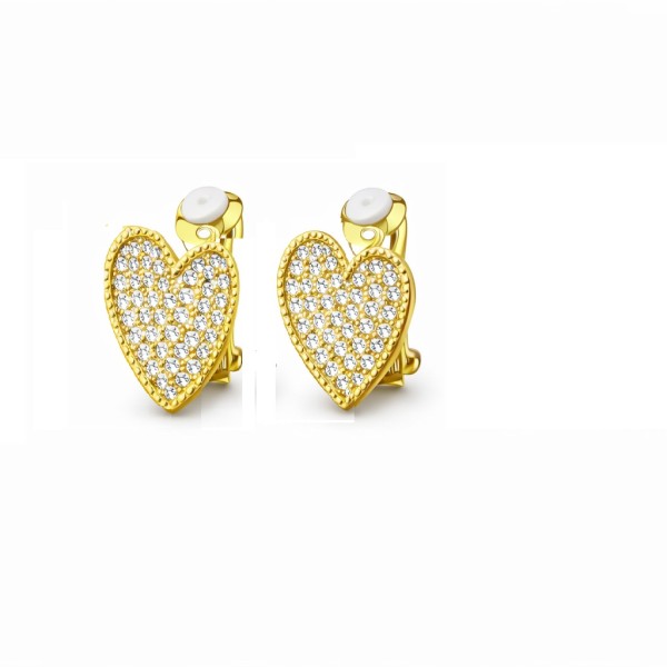 Val earrings gold-plated