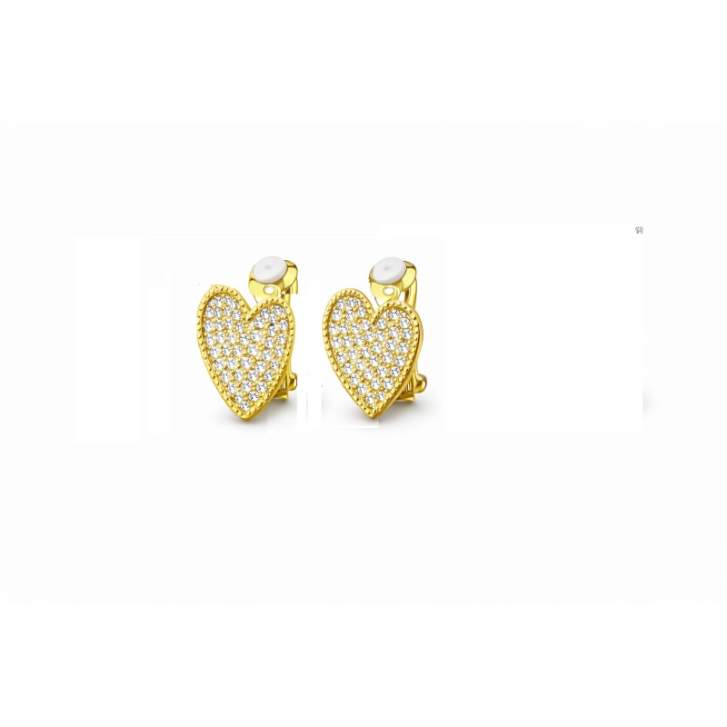 Val earrings gold-plated