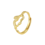 Aira Ring gold-plated