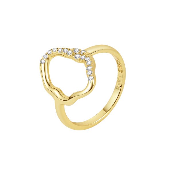 Elora Ring gold-plated