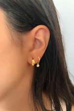 Haya Earrings gold-plated