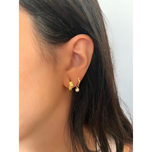 Haya Earrings gold-plated