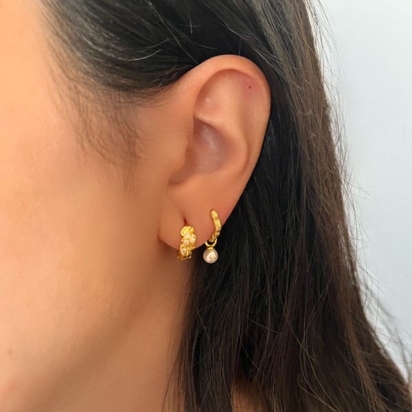 Haya Earrings gold-plated