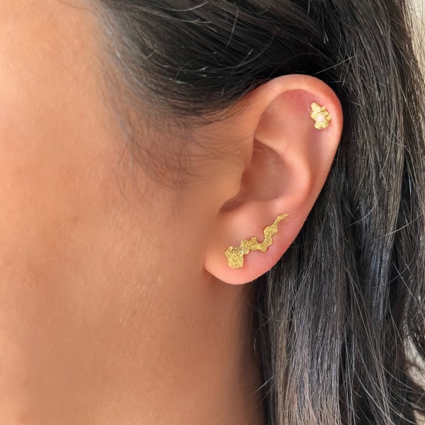 Alliyah Earrings gold-plated