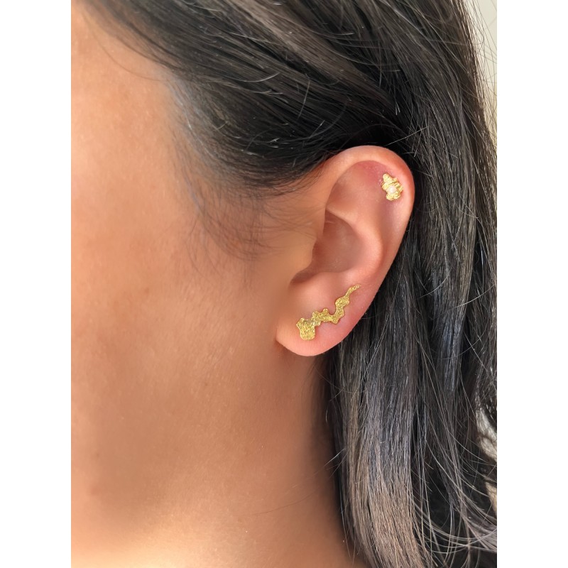 Alliyah Earrings gold-plated