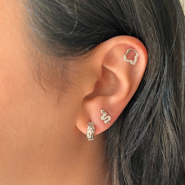 Amara  Earrings silver