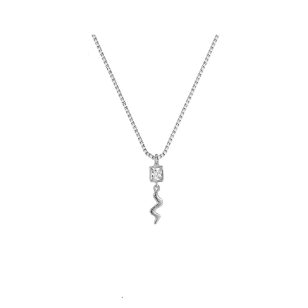 Izel Νecklace SIlver